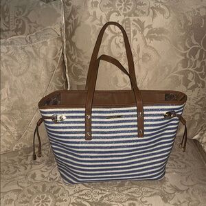 Striped Blue and Brown also Tote Bag pretty little liars twilight